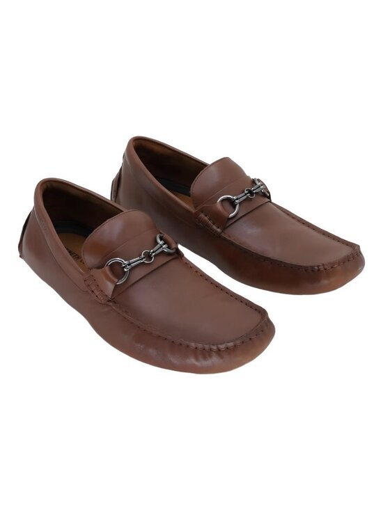 Kenneth Cole Driver Loafers Classic Detail Medium Brown Mens US 10.5 EU 44 main image 2